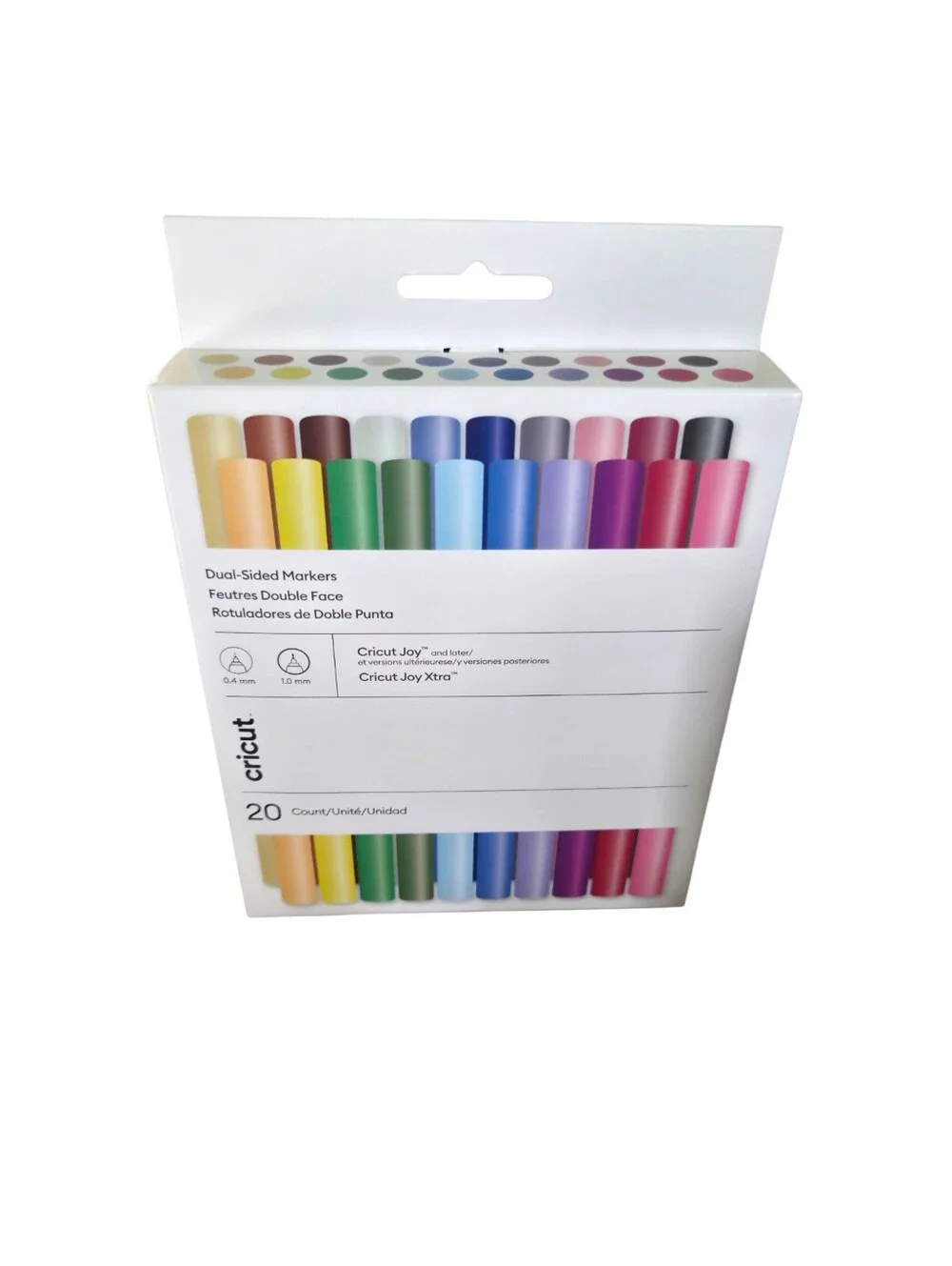 20ct Dual-Sided Markers 0.1/.04 Tip Size - Color Variety For CricutJOY NWT